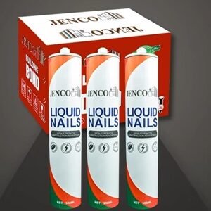 Nail Free Adhesive for Wood, Plastic, Metal Multi-Purpose Silicone Sealant - Strong, Flexible, and Durable Adhesive Solution