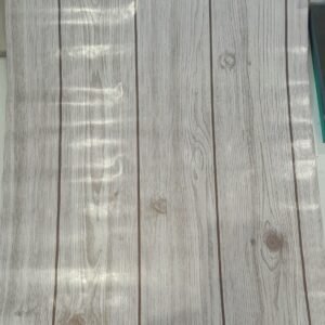 Falish White Wooden Furniture Film Wallpaper for Cupboard Door, Almirah, Fridge, Tabletop, Wall, Floor DIY & Revouation Project:24×288 inch, Self Adhesive