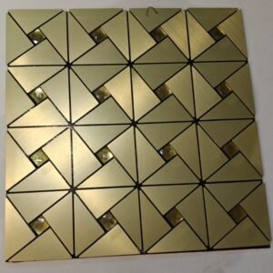 Falish Glass Mosaic Tile Self Adhesive
