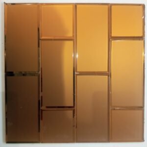 Falish Glass Mosaic Tile Self Adhesive