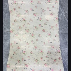 Falish Vintage Floral Furniture Film Wallpaper for Cupboard Door, Almirah, Fridge, Tabletop, Wall, Floor DIY & Revouation Project:24×288 inch, Self Adhesive