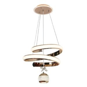 Jenco 3435 Gold LED Pendant Lamp (43*43mm)
