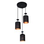 Jenco BA137/3 Black+Gold E27 Pendant Lamp (D250mm) ba137 3.jpg